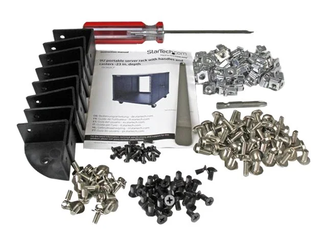 STARTECH.COM Mobiles Server Rack mit Gri