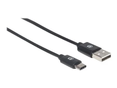 MANHATTAN USB 2.0 Typ C-Kabel 3m