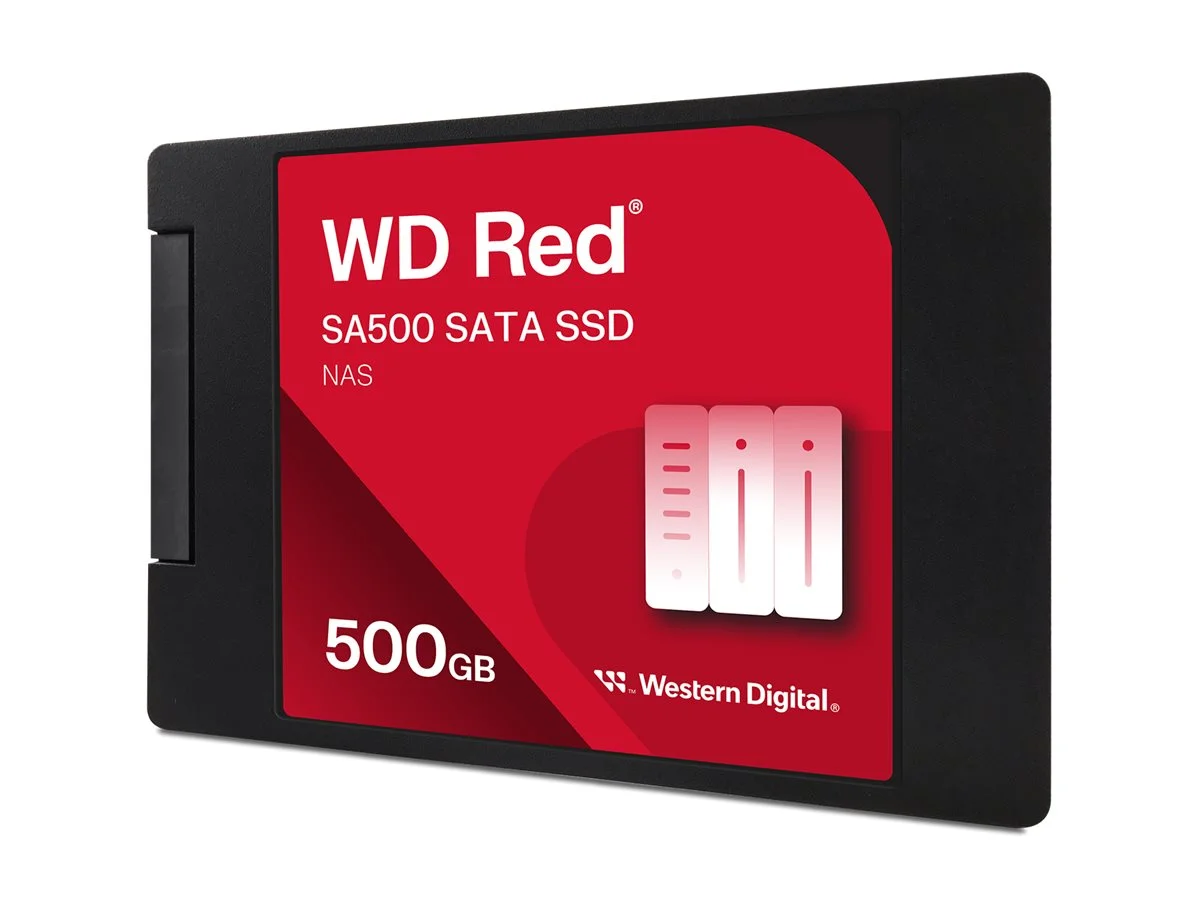 WD Red SSD SA500 NAS 500GB 6,35cm SATA