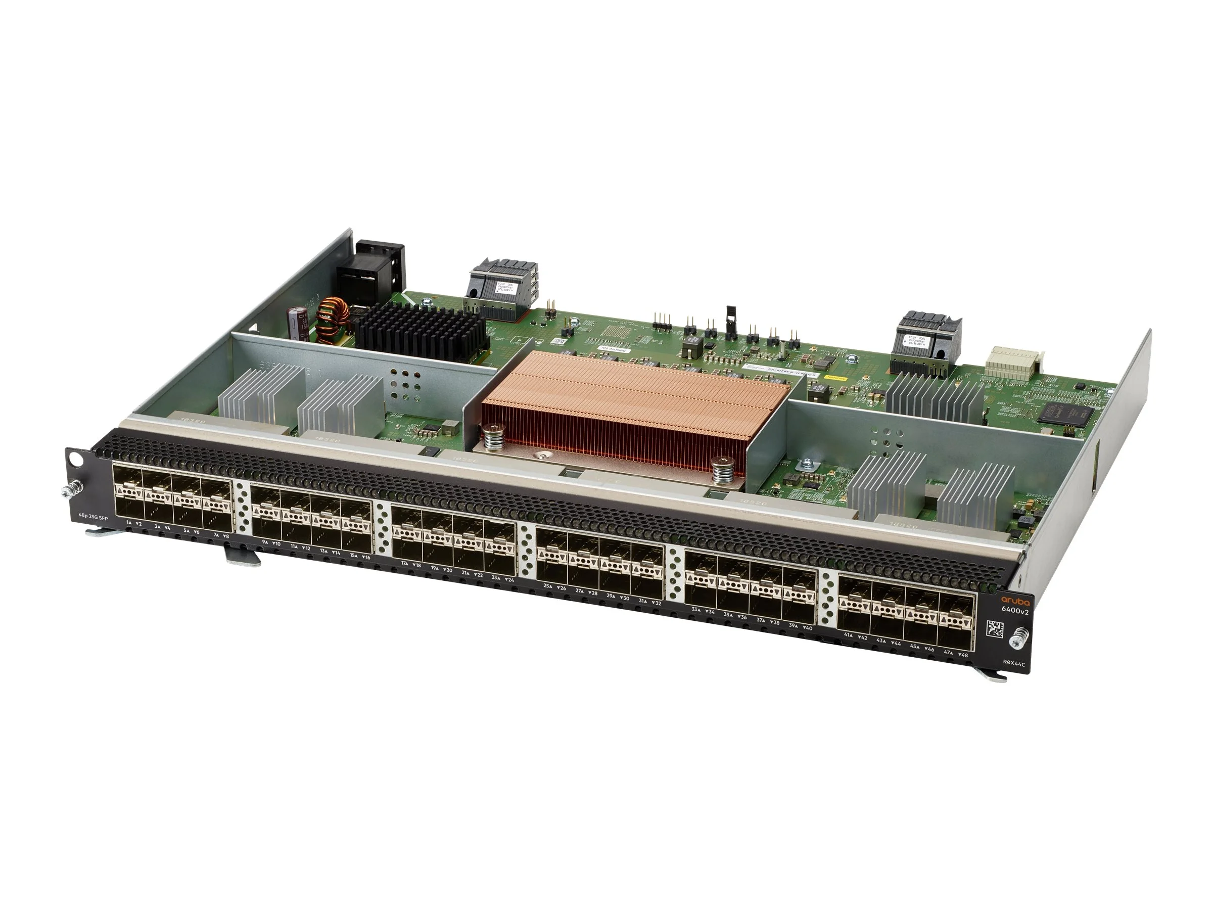 HPE Aruba 6400 48-port 1G/10G/25GbE SFP2