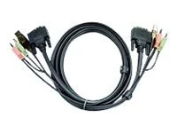 ATEN 2L-7D03UI KVM Kabel DVI-I Single 3m