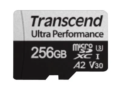 TRANSCEND 256GB microSD w/ adapter UHS-I