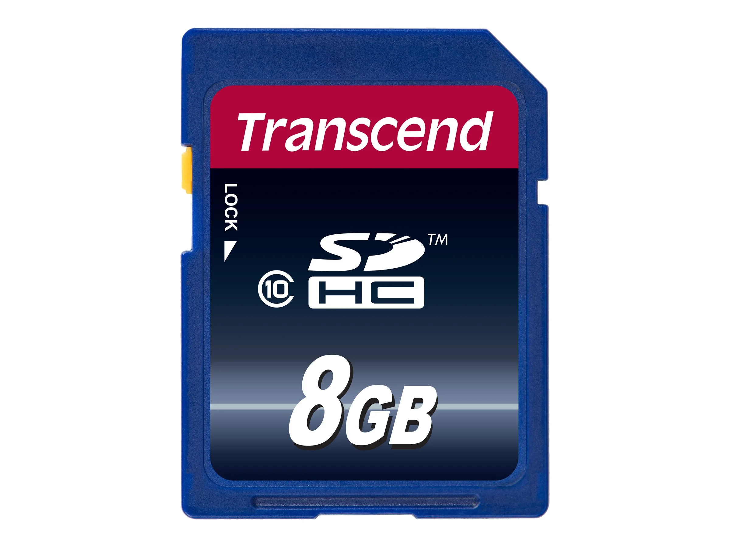 TRANSCEND 8GB SDHC CARD CL10