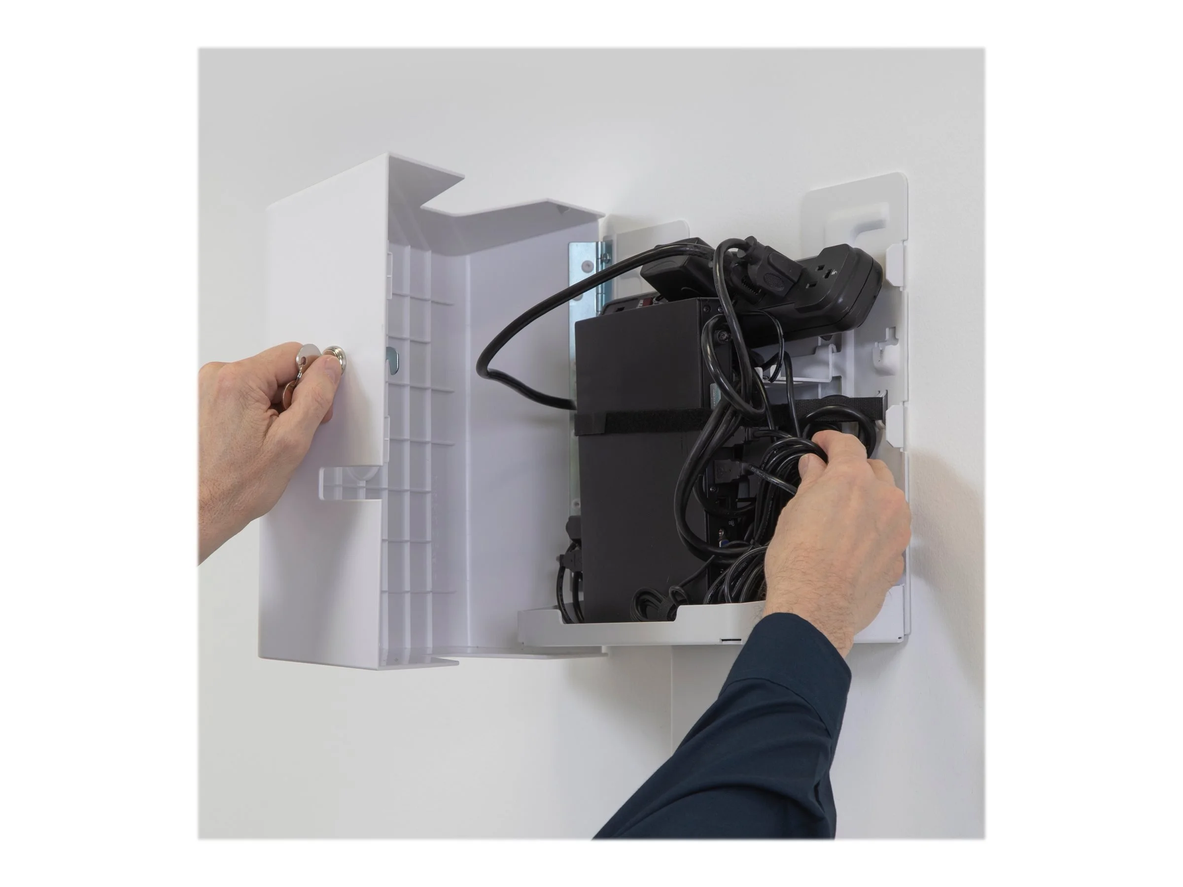 ERGOTRON CPU Wall Cabinet white