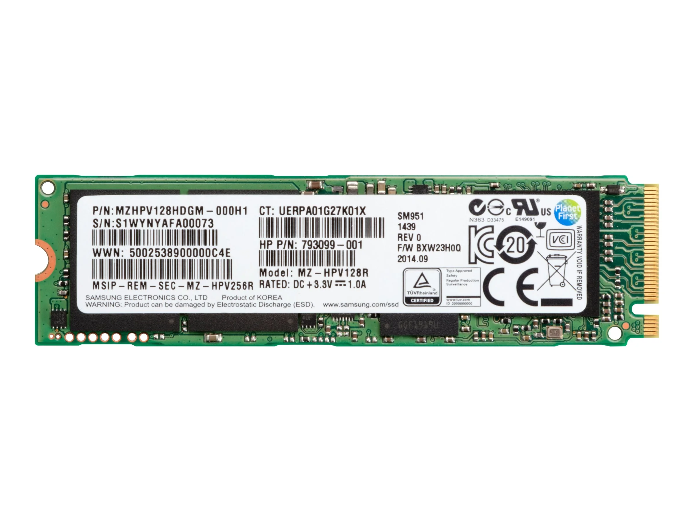 HP Z Turbo Driv 512GB TLC Z8G4 SSDModule
