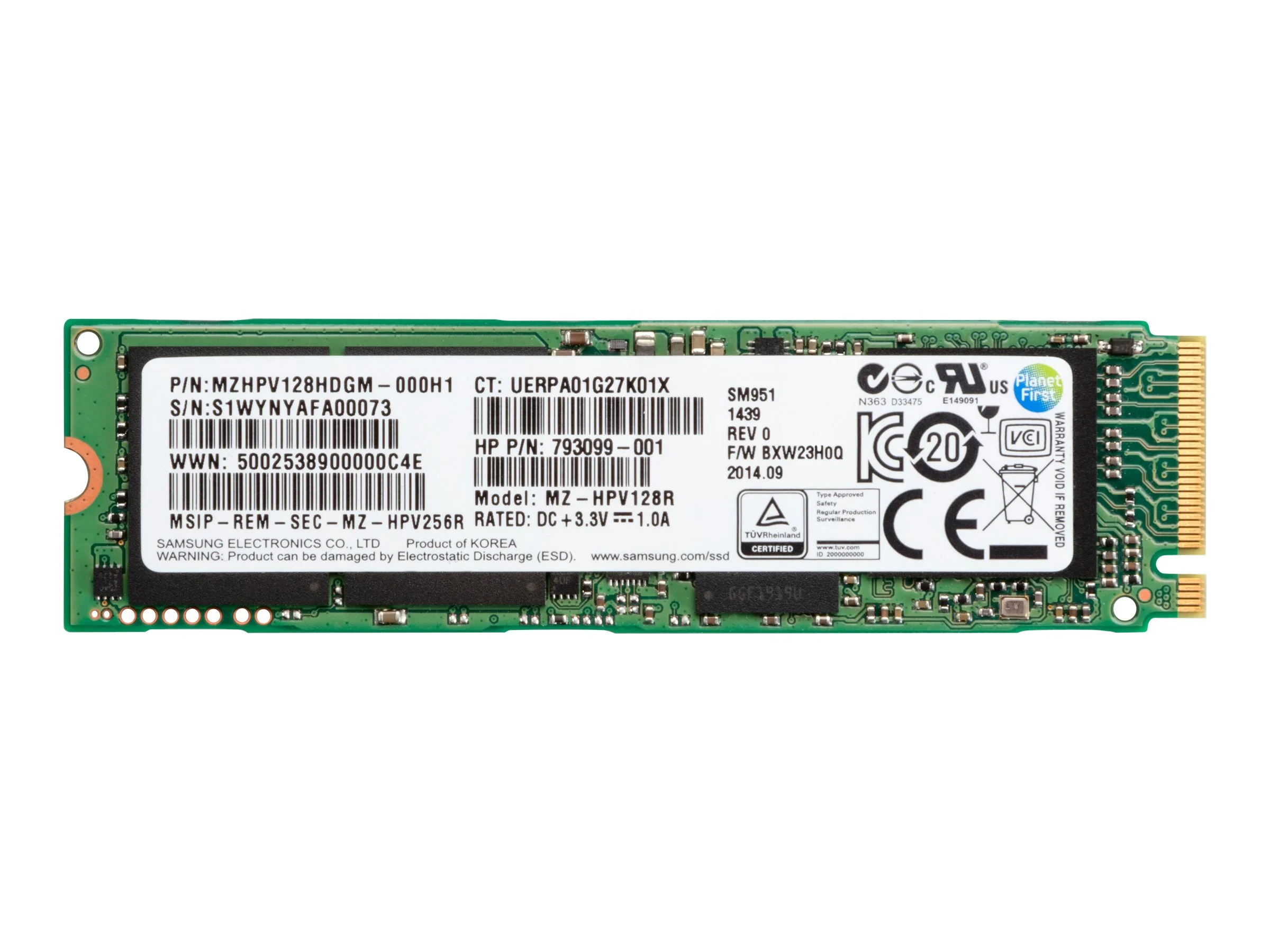 HP Z Turbo Driv 512GB TLC Z4/6 G4 SSDKit