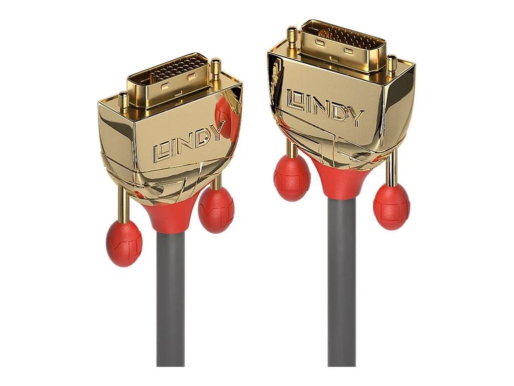 LINDY 10m DVI-D Dual Link Kabel Gold
