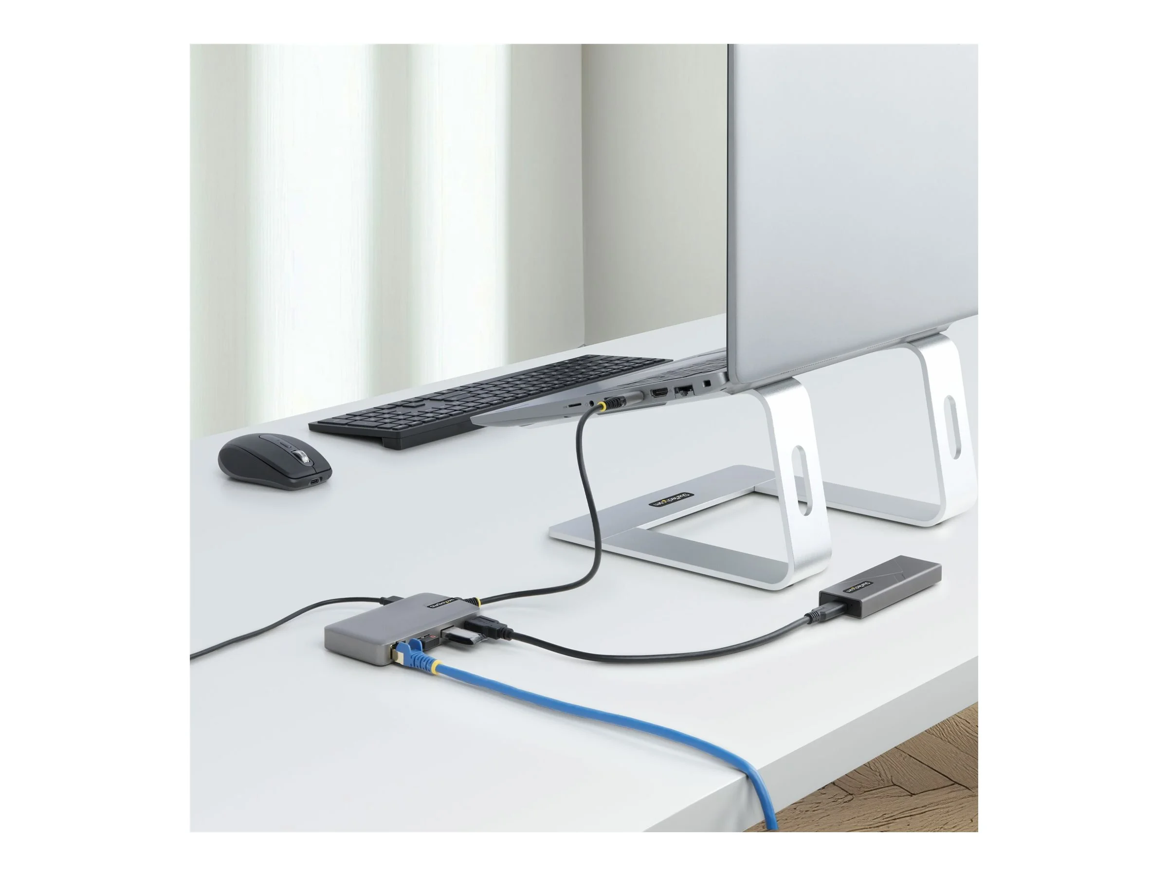 STARTECH 3-Port USB Hub w/ GbE Adapter