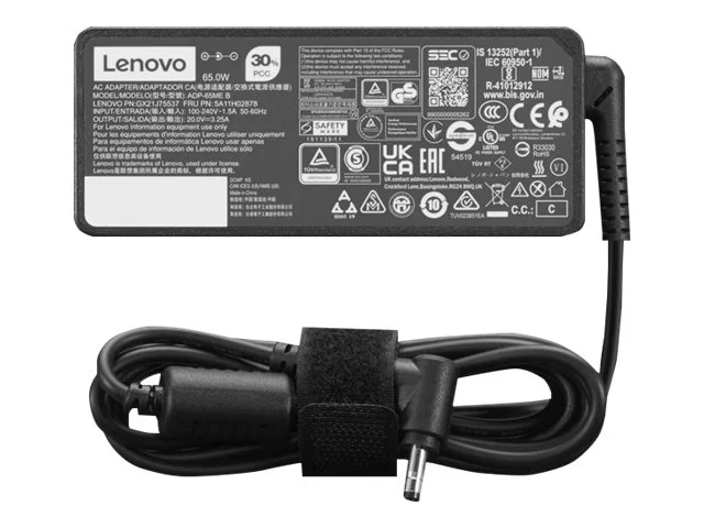 LENOVO 65W AC Adapter Round tip - EU