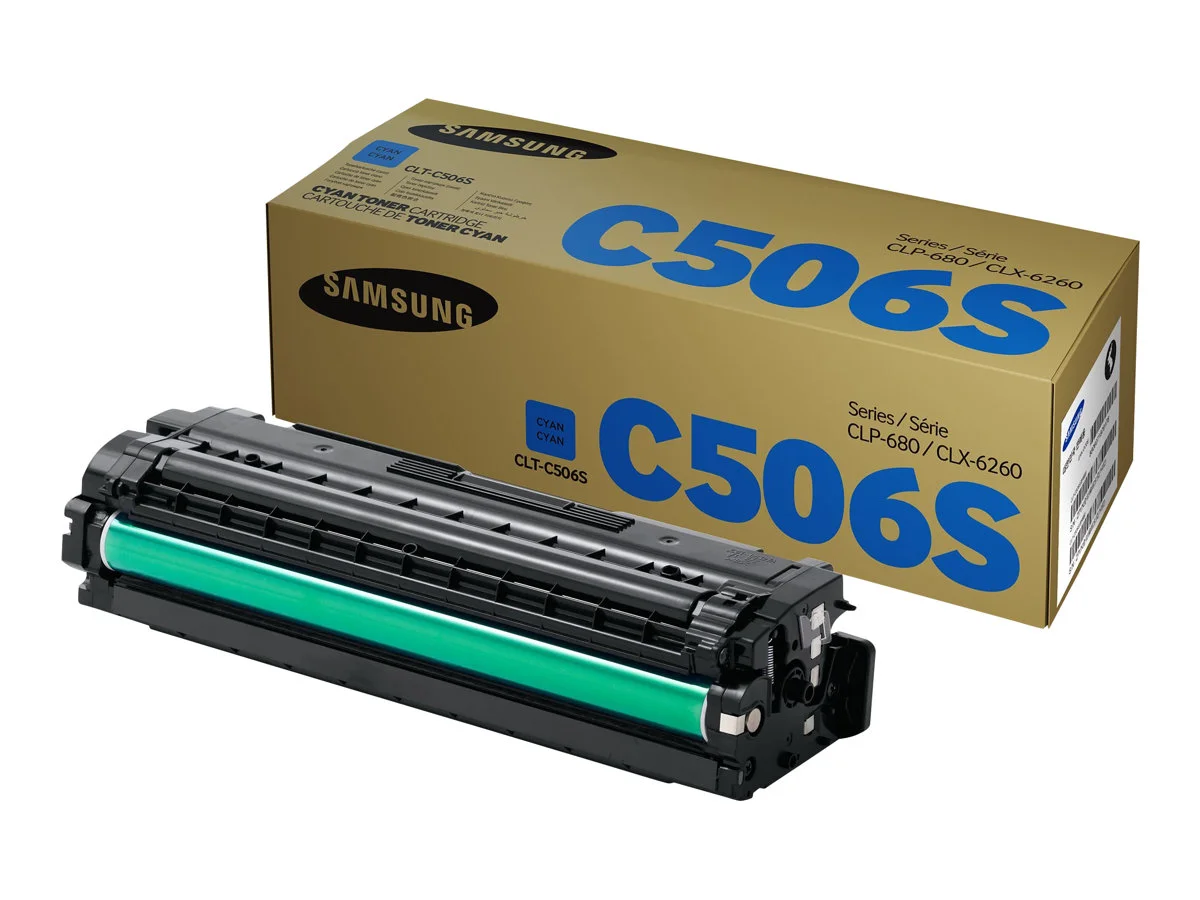 SAMSUNG CLT-C506S Cyan Toner Cartridg