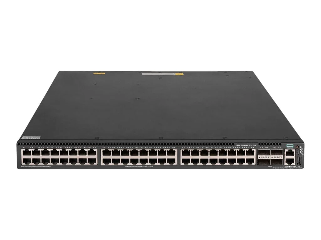 HPE 5600HI 48P PoE8 MGig 4QSFP+ 1s Sw