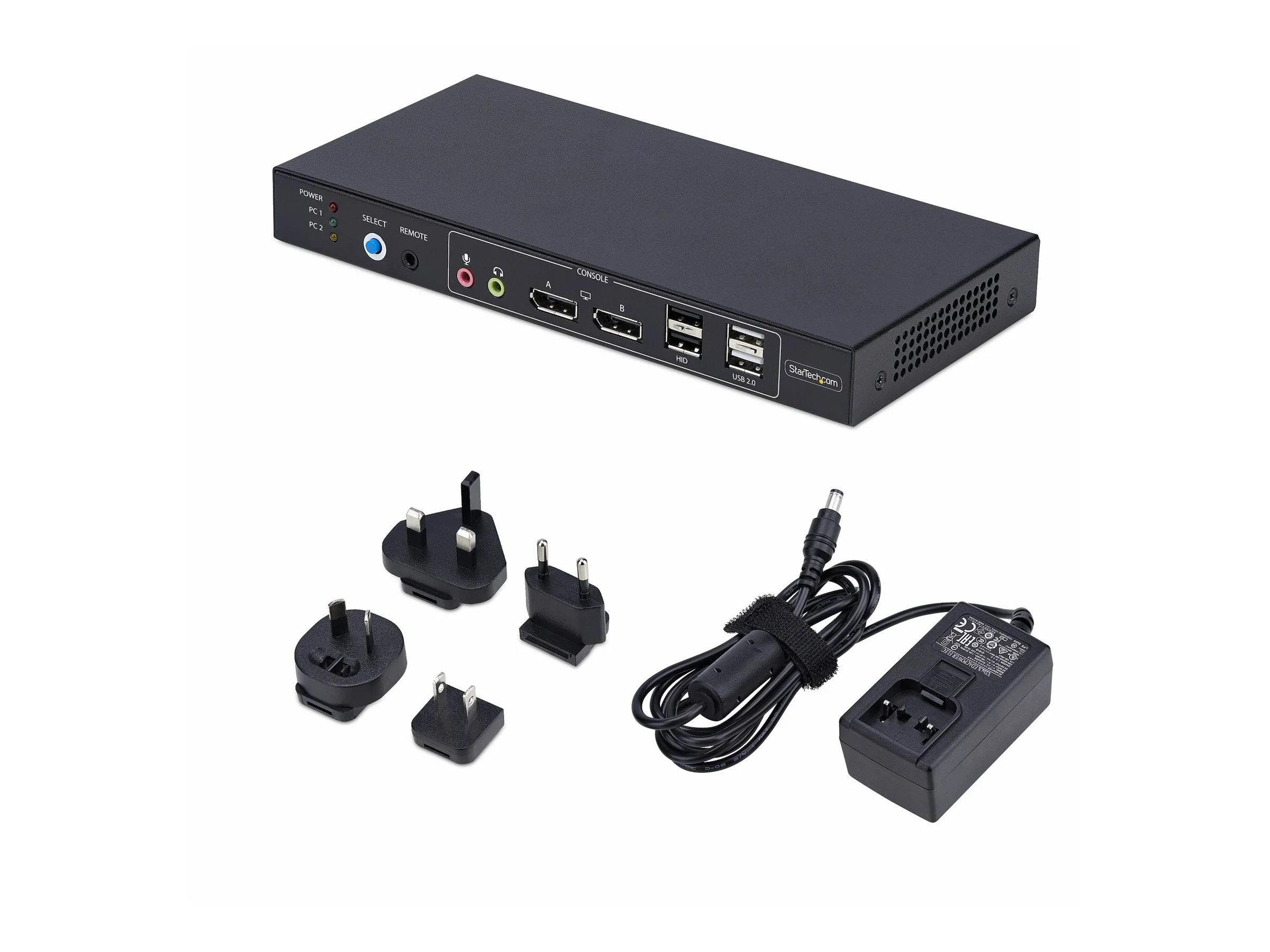 STARTECH 2-Port DisplayPort KVM Switch