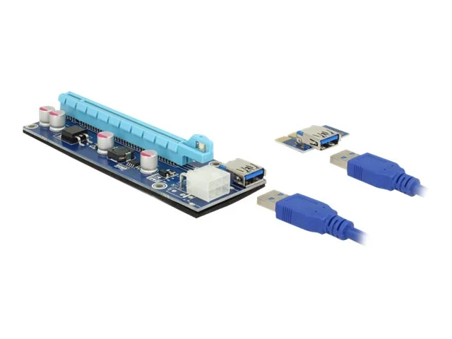 DELOCK Riser Karte PCI Express x1 x16