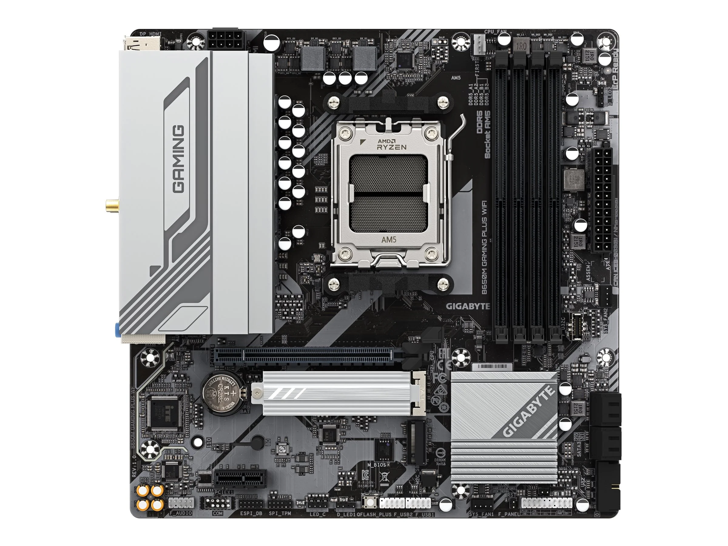 GIGABYTE B650M GAMING PLUS WF AM5 MB