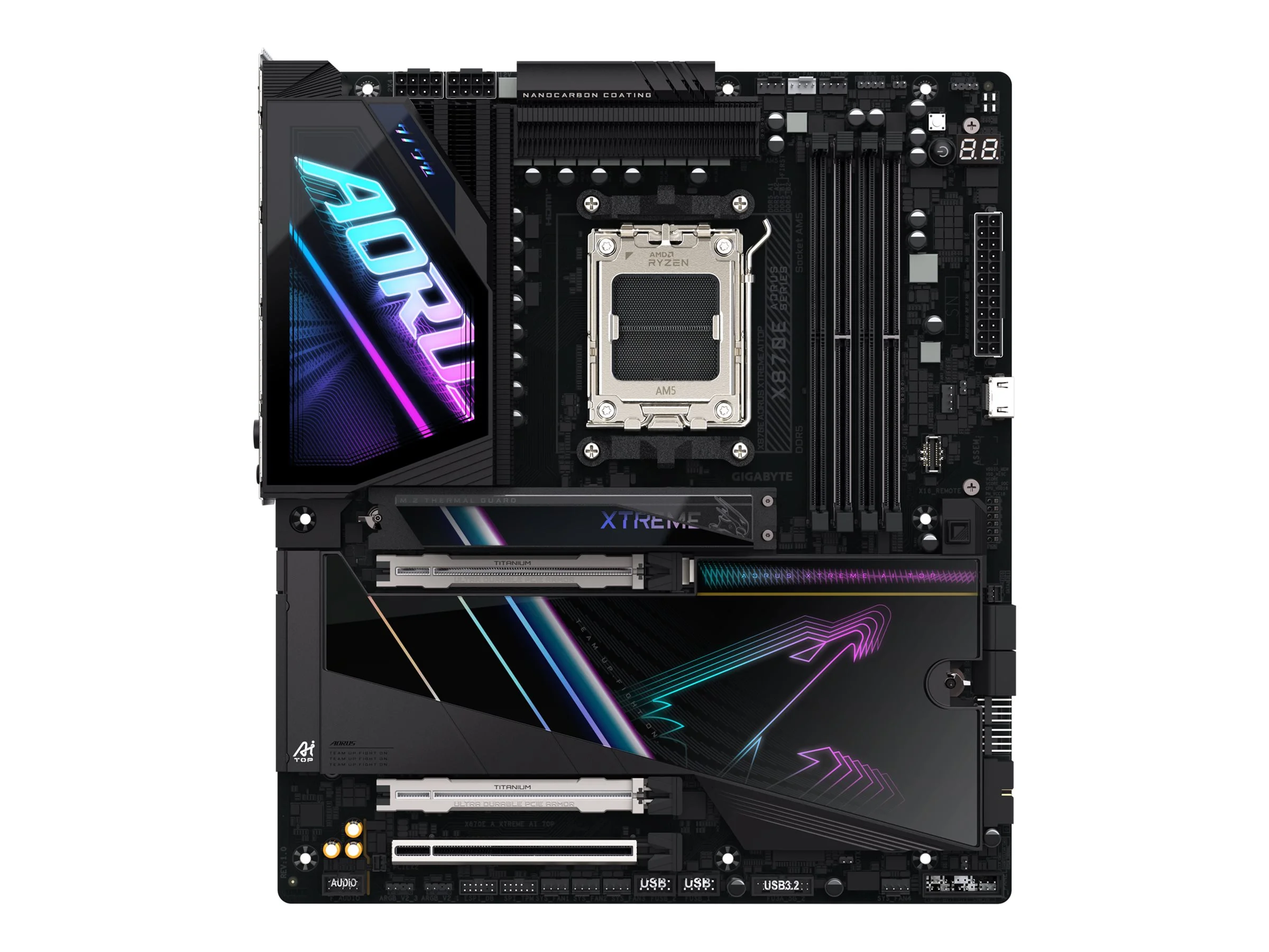 GIGABYTE X870E A XTREME AI TOP AM5 ATX