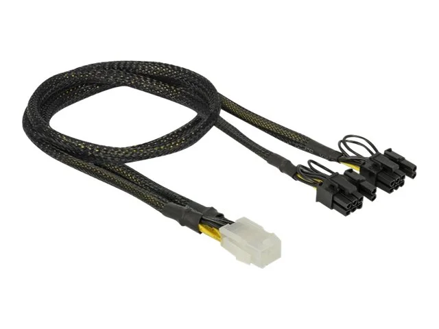 DELOCK PCI Express Stromkabel 6 >2x8 Pin