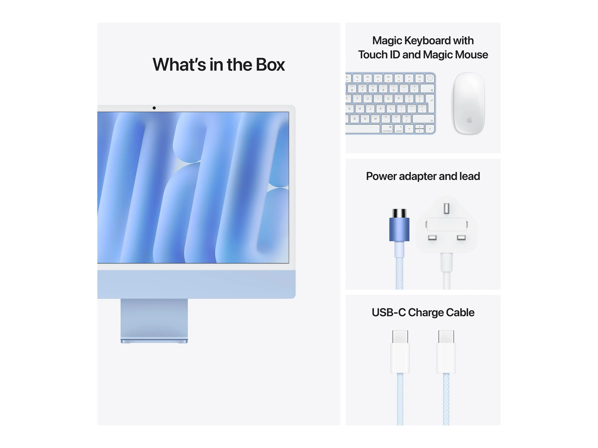 APPLE IMAC 24i BL/10CCPU/10CGPU/16GB/256