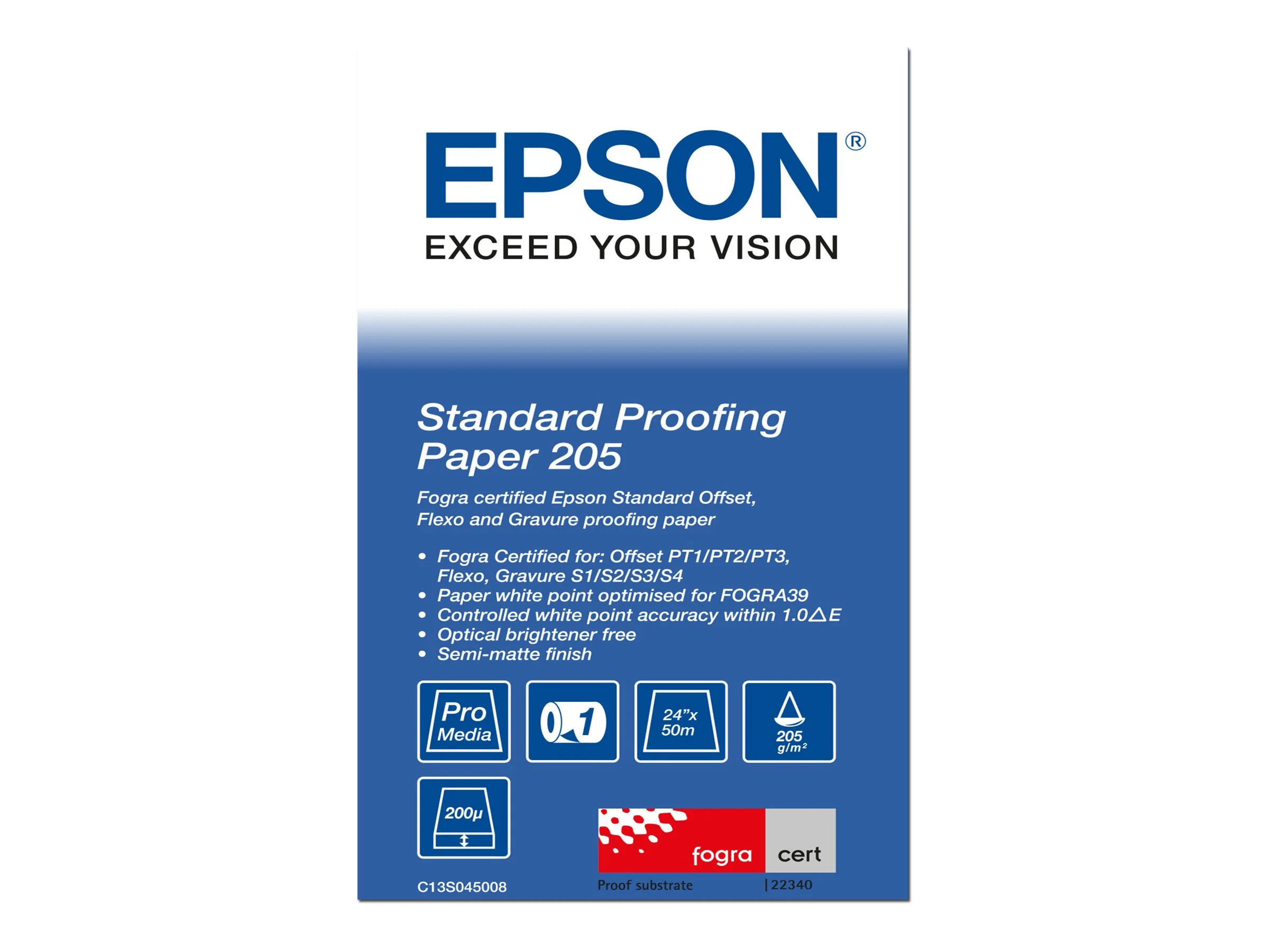 EPSON Proofing Paper 24zollx50m