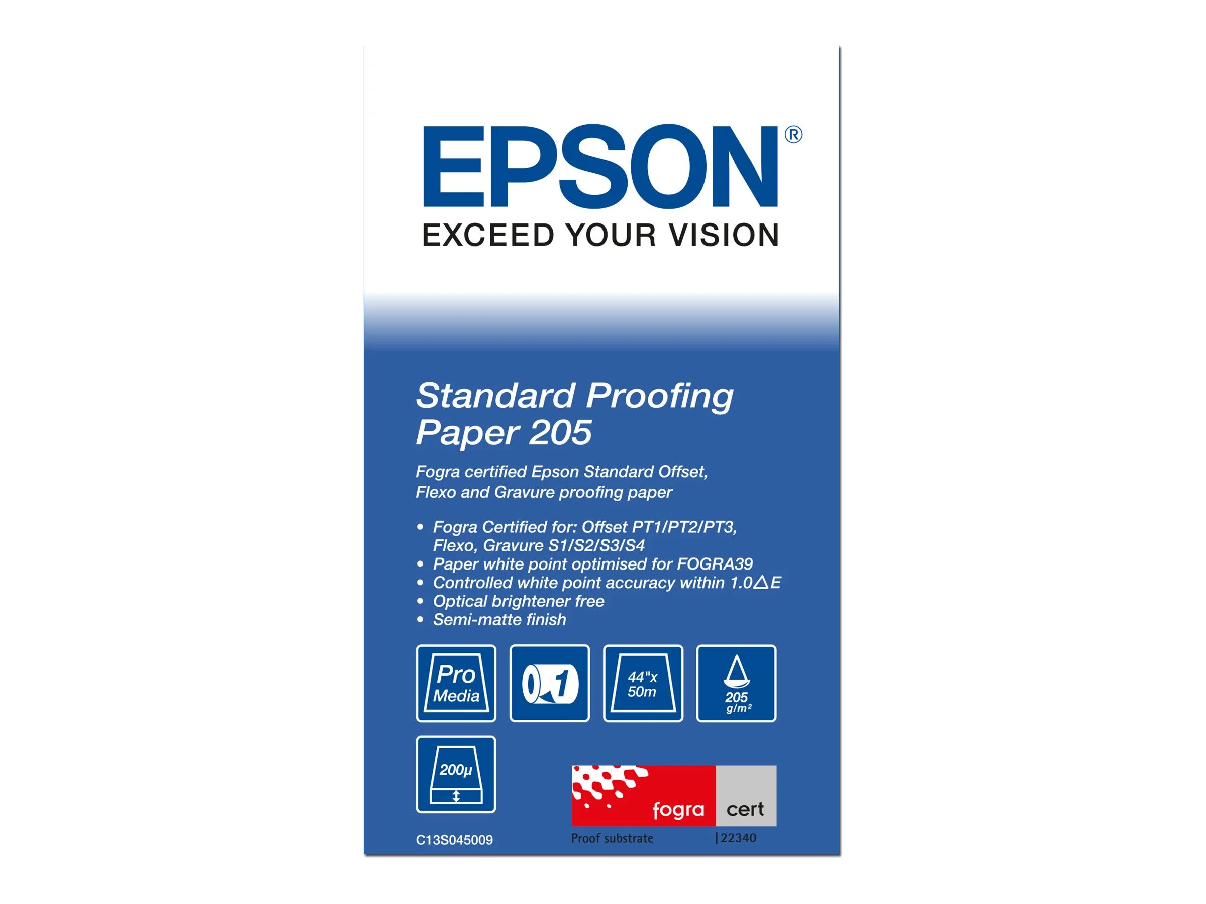 EPSON Proofing Paper 44zollx50m