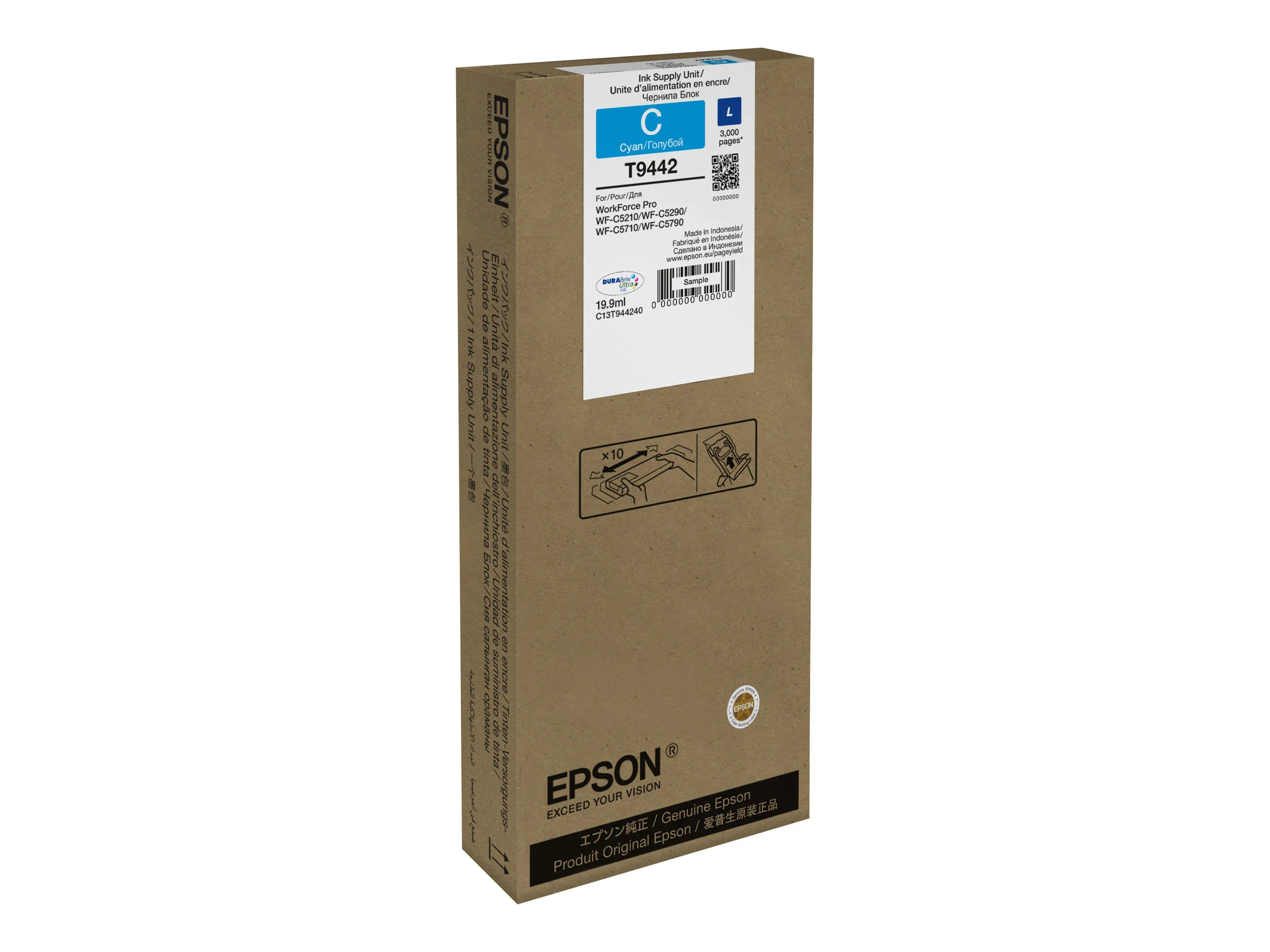 EPSON 2LB WF-C5xxx Ink Cart. L Cyan
