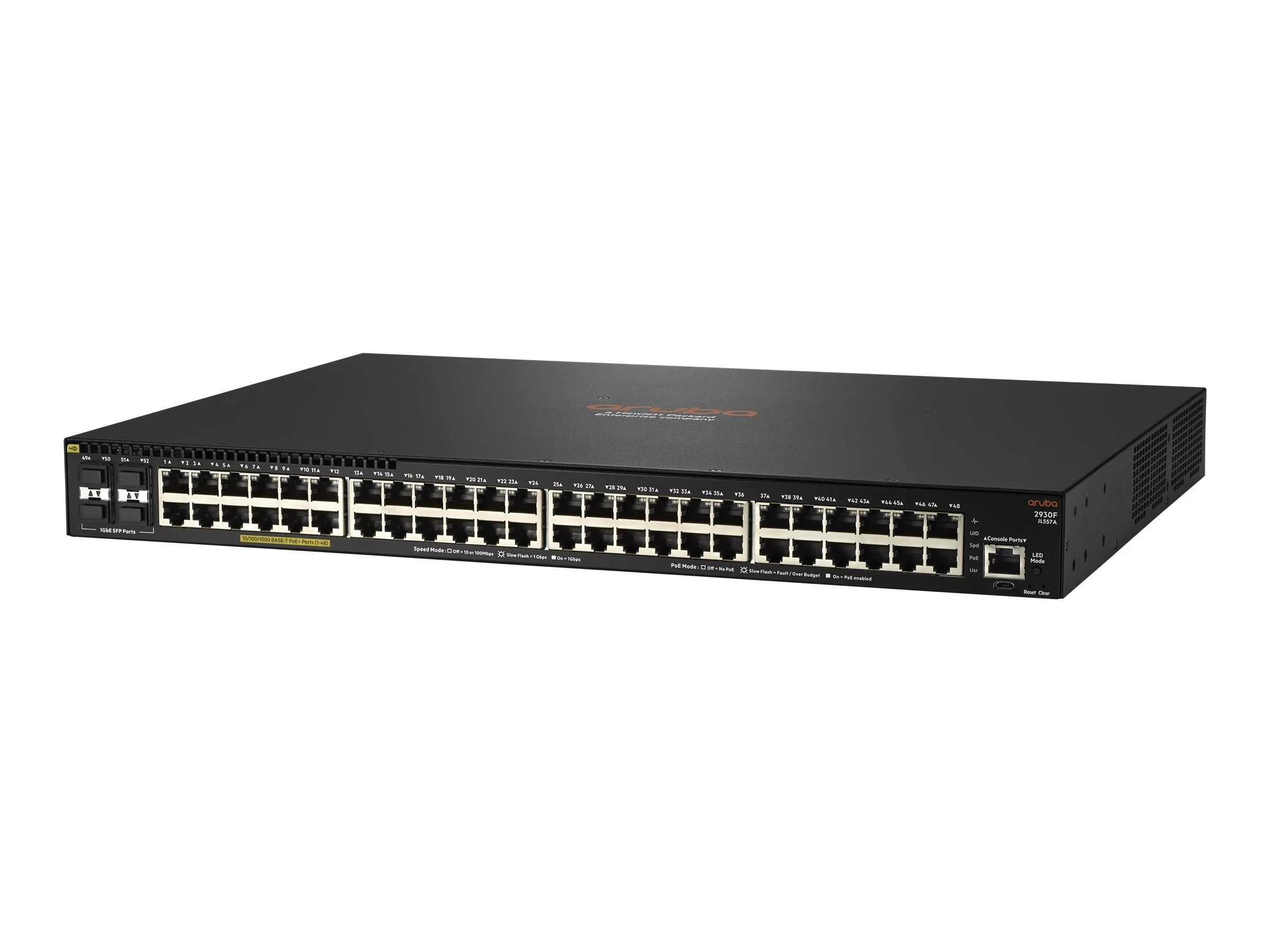 HPE Aruba 2930F 48GPoE+4SFP 740W Swch