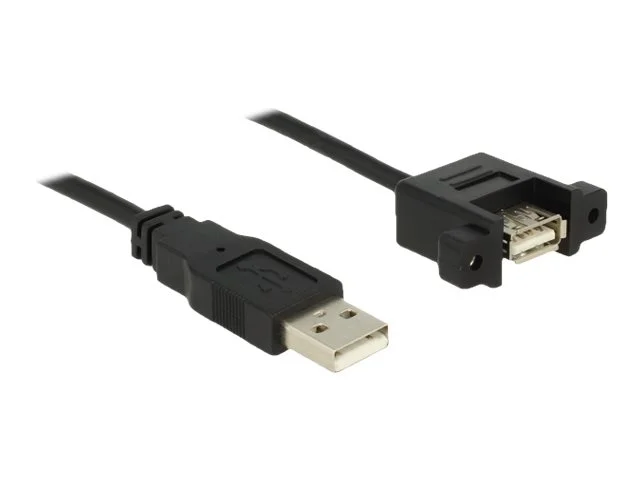 DELOCK Kabel USB 2.0 Typ-A > Typ-A 0,5m