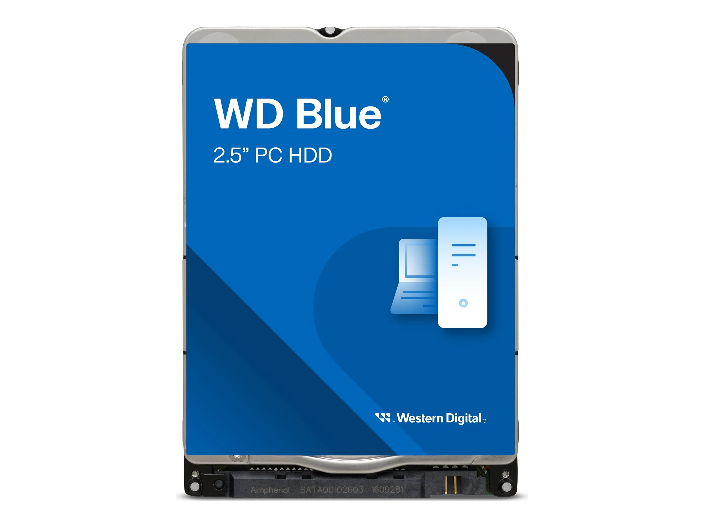 WD Blue Mobile 2TB HDD SATA 6Gb/s 7mm