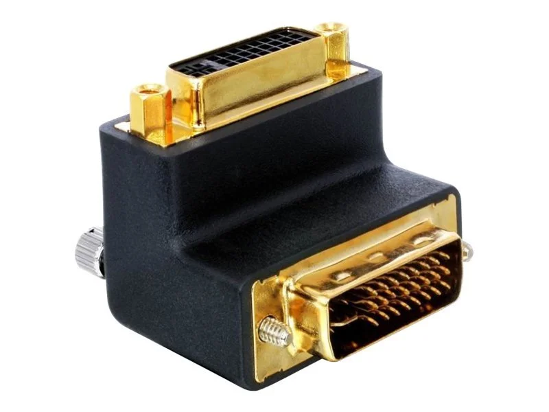 DELOCK Adapter DVI29pin St/Bu gewinkelt