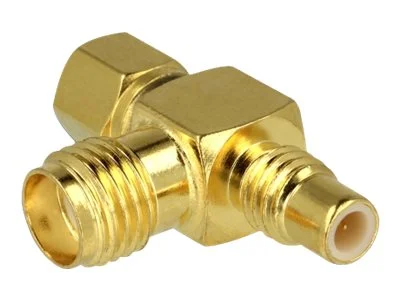 DELOCK Adapter SMC > SMC > SMA T-Stück
