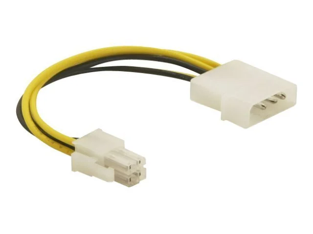 DELOCK Adap P4 Kbl 4St Molex/4St P4 15cm