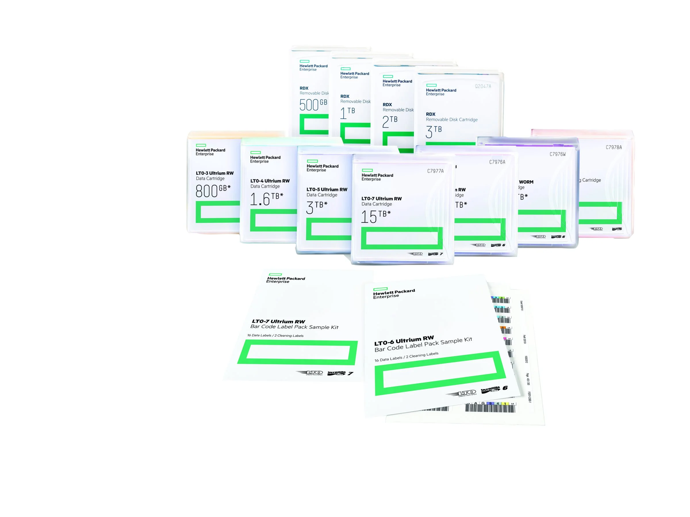 HPE LTO5 Ultrium RW Automation BarCode L