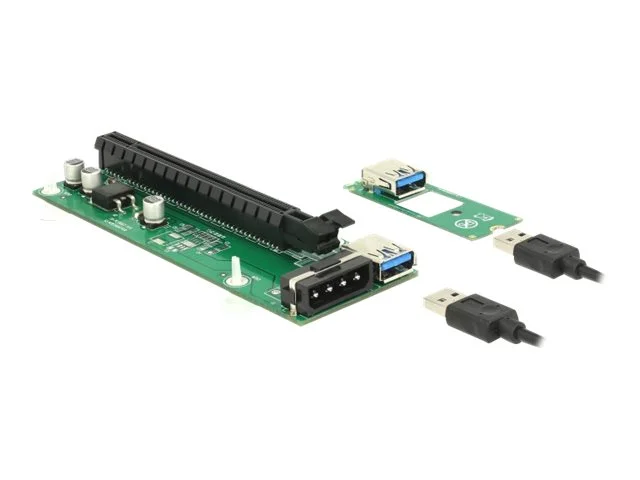 DELOCK Riser Karte M.2 Key B+M >PCIe x16
