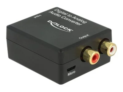 DELOCK Audio Konverter Digital>Analog HD