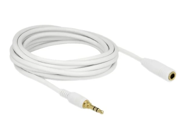 DELOCK Klinkenverlängerungskabel 5 m w