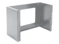 DIGITUS Wandhalterung 48,3cm 4HE grau