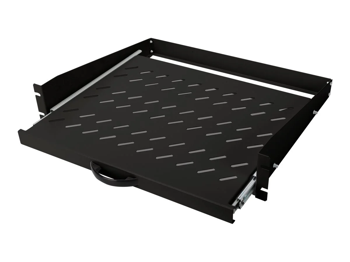 DIGITUS 2HE ausziehb. Fachboden f. Schr.