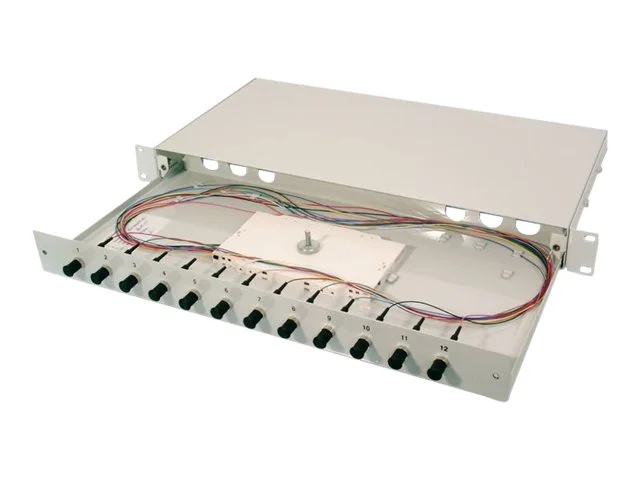 DIGITUS LWL Spleissbox bestückt ST OS2