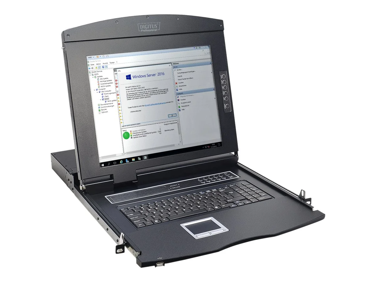 DIGITUS Modulare Konsole 43,2cm TFT ES