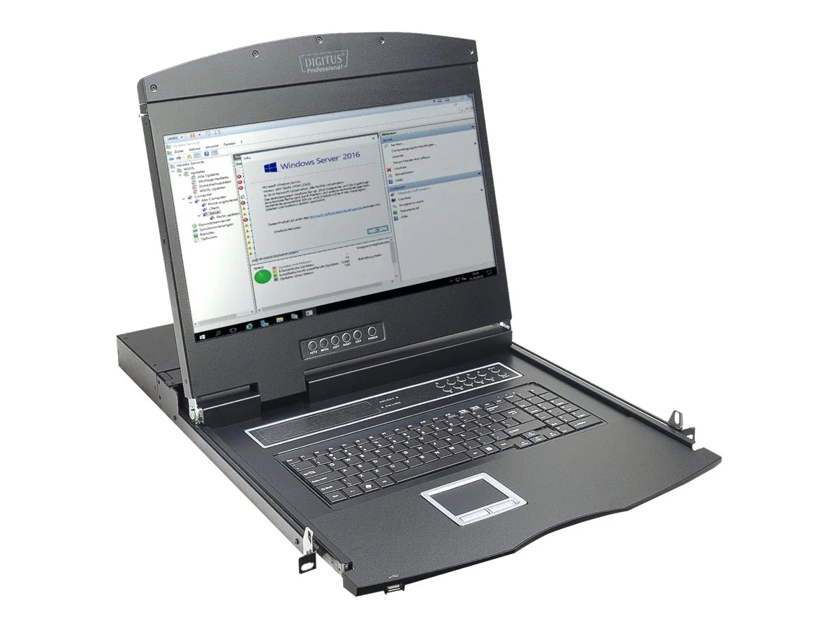 DIGITUS Modulare Konsole 48,3cm TFT UK