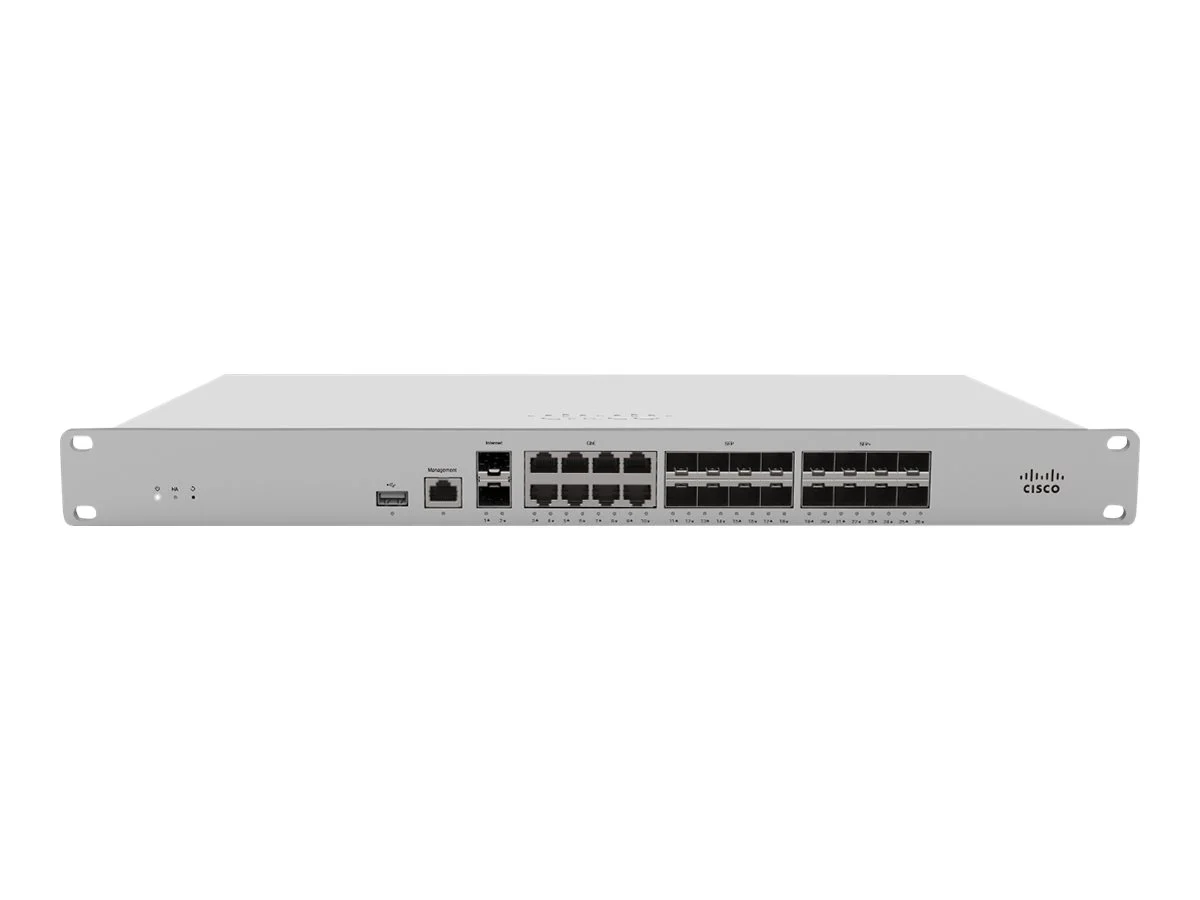 CISCO Meraki MX250 configurable