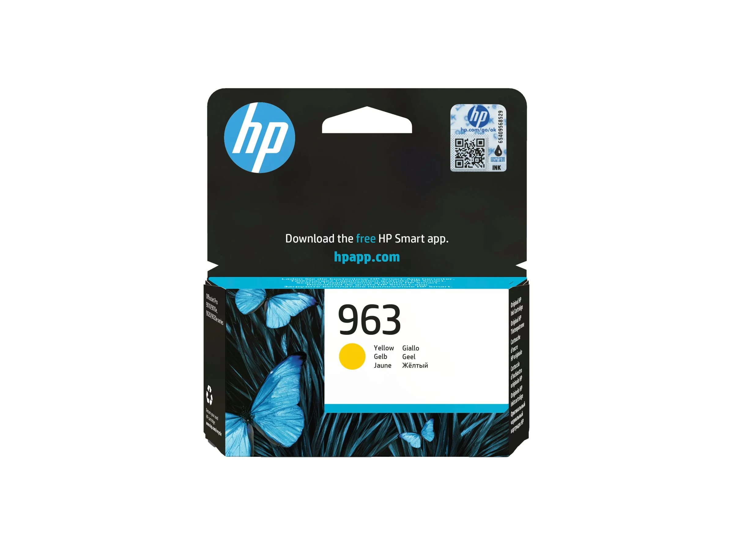 HP 963 Yellow Original Ink Cartridge