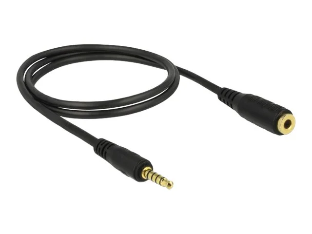 DELOCK Verlängerungskabel Klinke 3,5 1m