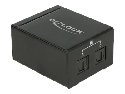 DELOCK TOSLINK Switch 2 x in zu 1 x out