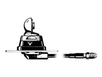 PROCOM ZP4-Mount Z-Antennenfuß 4m Kabel