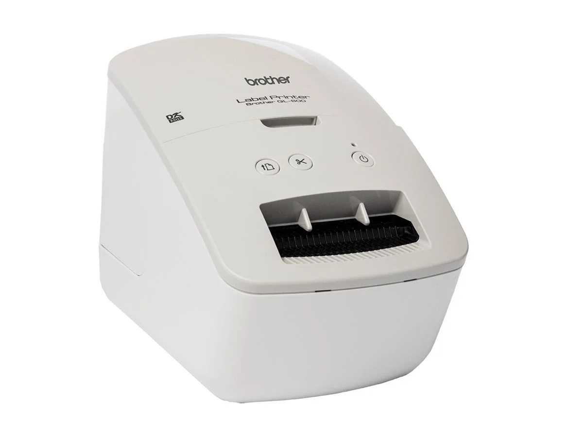 BROTHER QL600G LABL PRT GREY/WHITE ALL