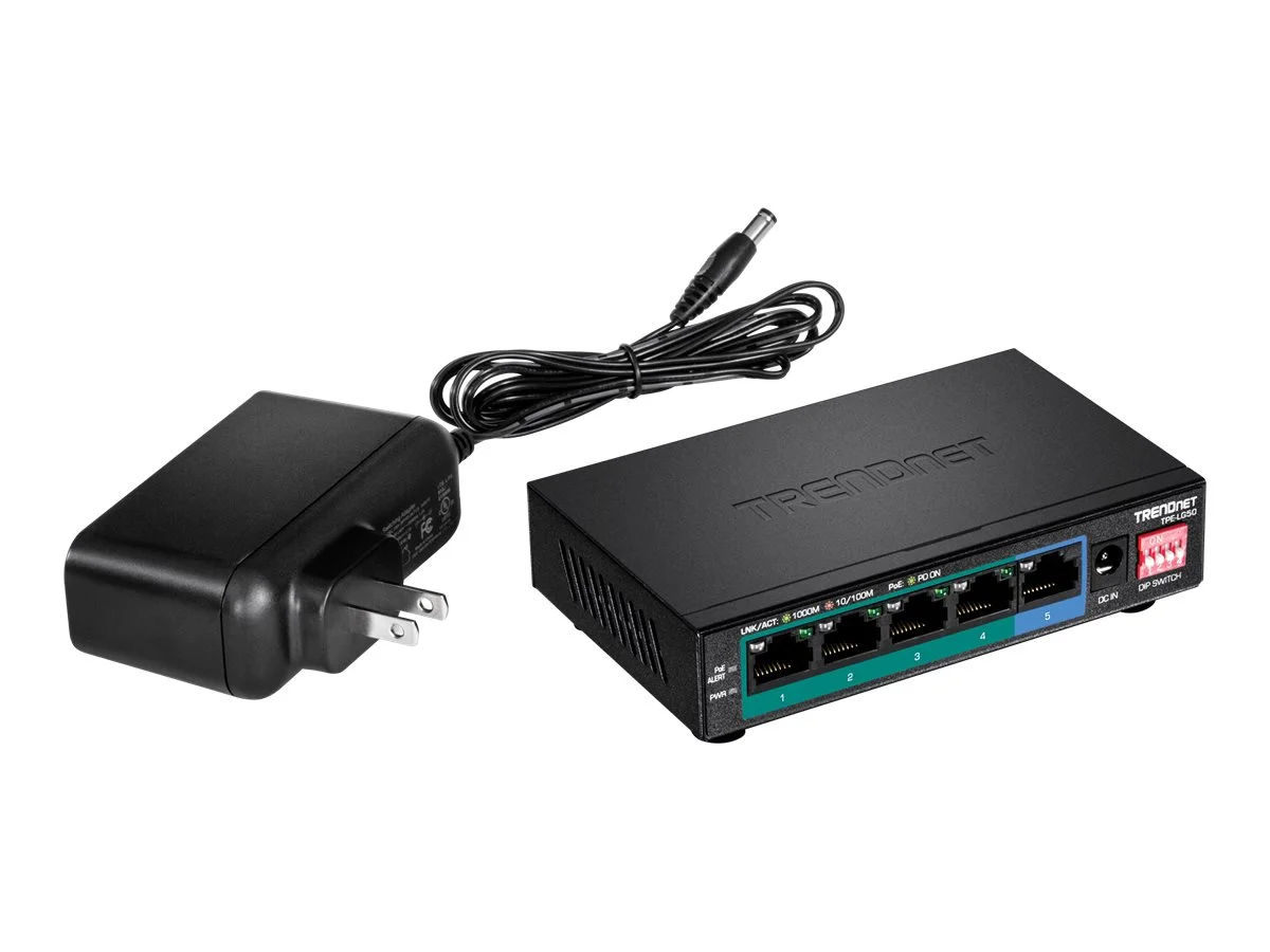 TRENDNET TPE-LG50 PoE+ Switch