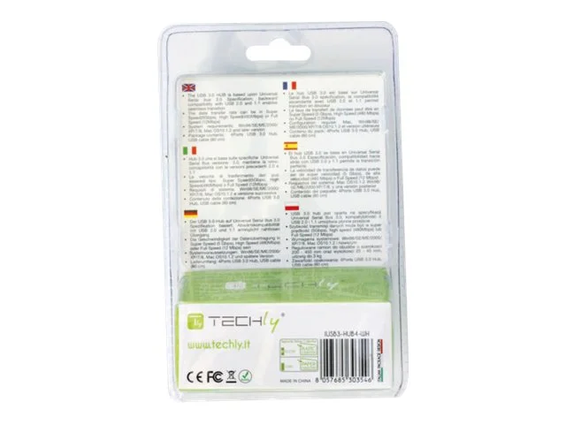 TECHLY USB 3.0 HUB Weiss