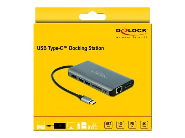 DELOCK USB Type-C Dockingstation 4K