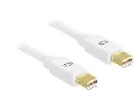 DELOCK Kabel DP mini > DP mini 2m weiss