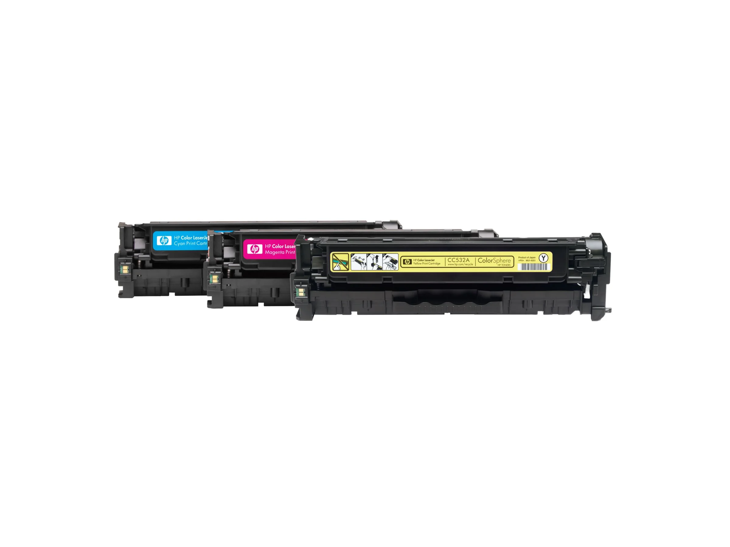 HP Toner CC531A cyan HV ColorSphere